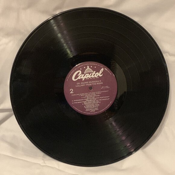Dr. Hajime Murooka Lullaby From The Womb (Vinyl, 1974) Capitol ST-11421 NM LP - Picture 8 of 9